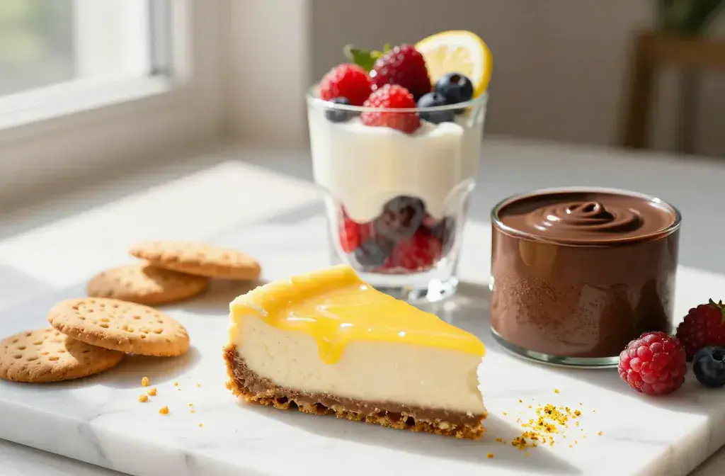 Finished bake summer desserts can minutes recipe for No Bake Summer Desserts You Can Make in 10 Minutes: Quick Crowd-Pleasers - A vibrant, glossy hero scene of