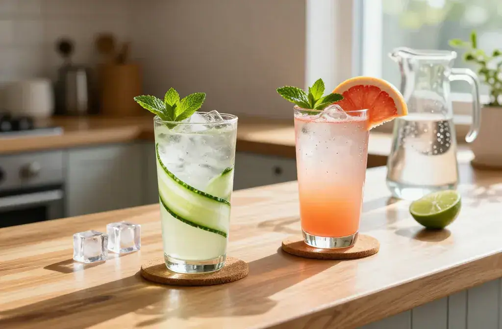 Finished home caf drinks cheaper than recipe for 14 Home Café Drinks That Are Cheaper Than Your Coffee Run: Quick Savers - A vibrant hero of a stylish home cafe