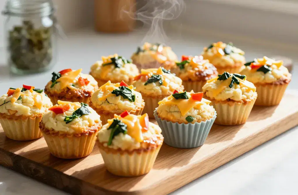 Finished make-ahead breakfast egg muffins grab-and-go recipe for Make-Ahead Breakfast Egg Muffins for Grab-and-Go Mornings: Diy Power Start - A vibrant, high-co