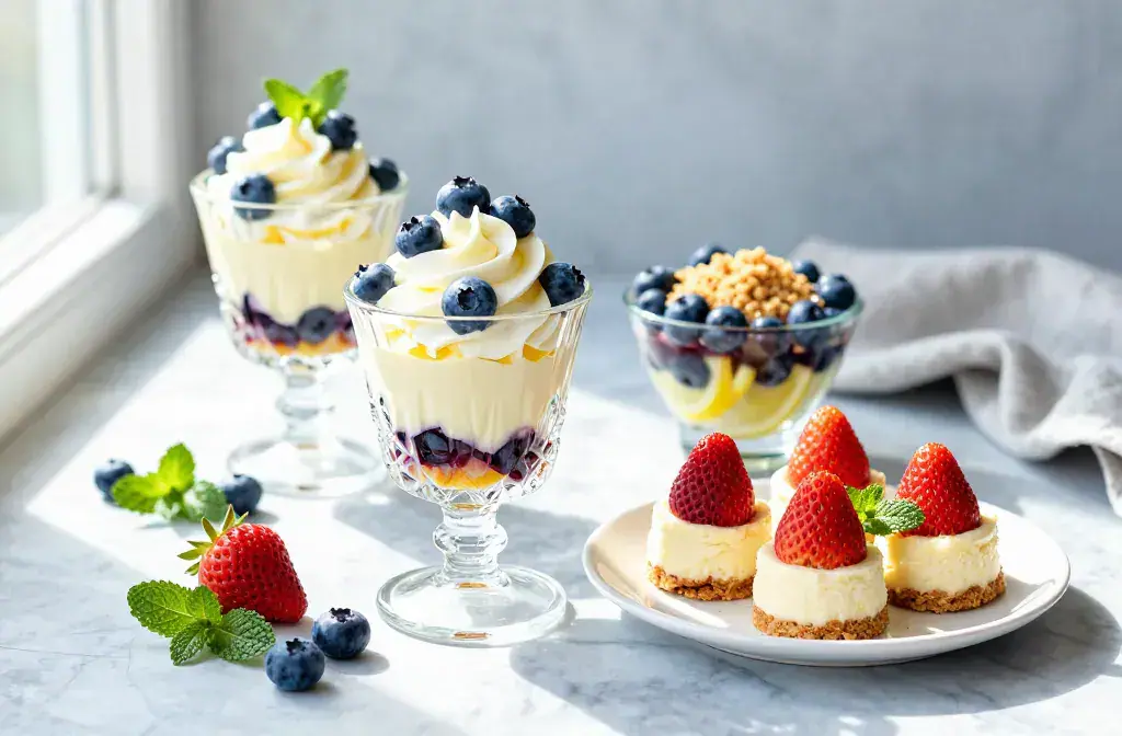 Finished no-bake summer desserts beat heat recipe for 15 No-Bake Summer Desserts to Beat the Heat: Chill-Worthy Treats - A vibrant, high-contrast hero of no-bak