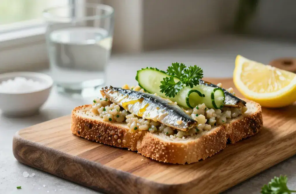 Finished sardine toast ways high-protein breakfast recipe for Sardine Toast 5 Ways: the Easy High-Protein Breakfast Trend Boost - A vibrant, high-contrast hero