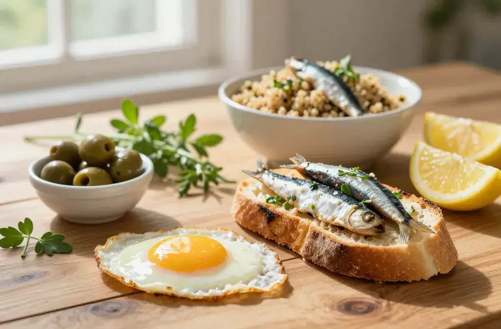 Finished sardines breakfast quick worth waking recipe for Sardines for Breakfast: 8 Quick Ideas Worth Waking Up for - Breakfast Bliss - A vibrant, high-contrast
