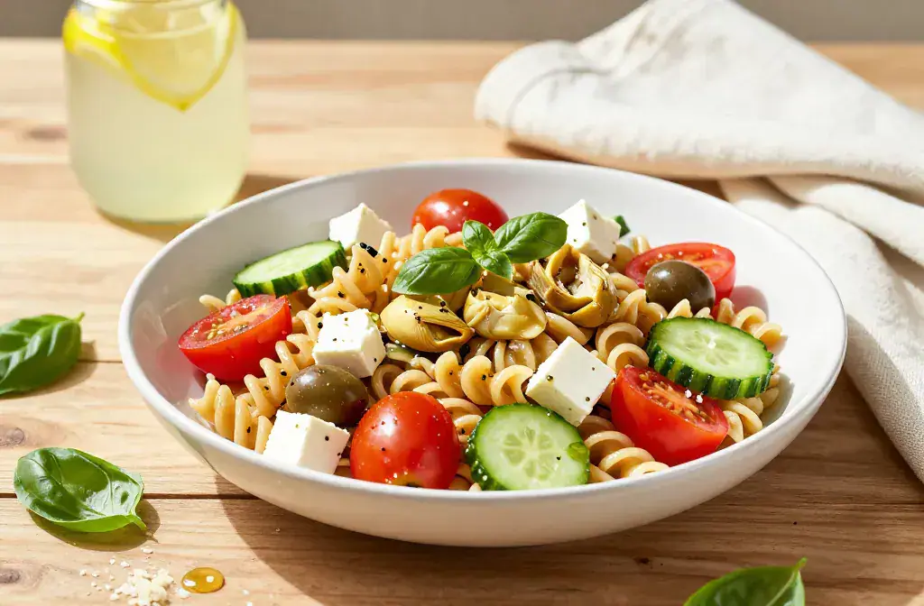 Finished summer pasta salads disappear fast recipe for Easy Summer Pasta Salads That Disappear Fast: Fast, Fresh, Flavorful - A vibrant hero shot of a summer pa
